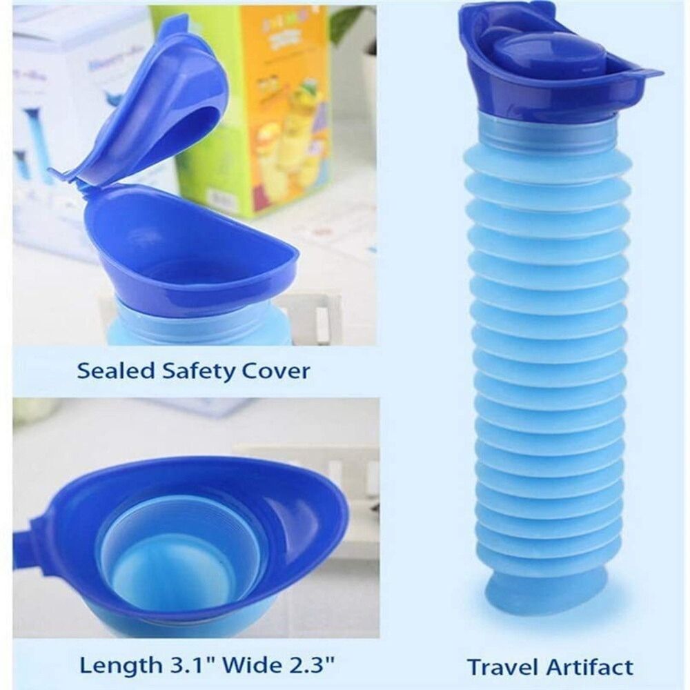 Outdoor Camping Folding Storage Box - Adult Children Portable Urine Bag Leak