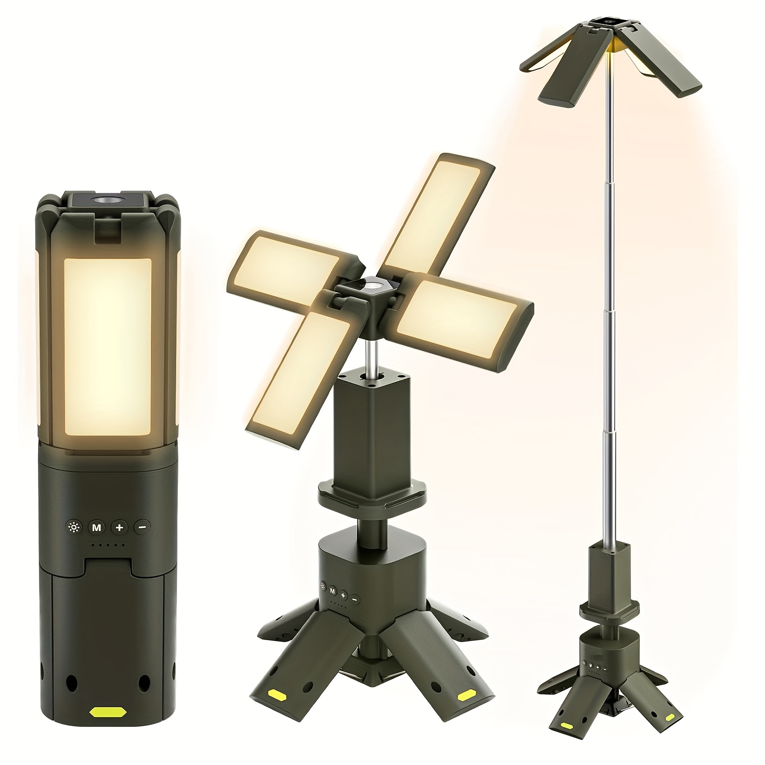 Outdoor Camping Lights - Camping Lantern, 14000mAh Rechargeable Camping Lights
