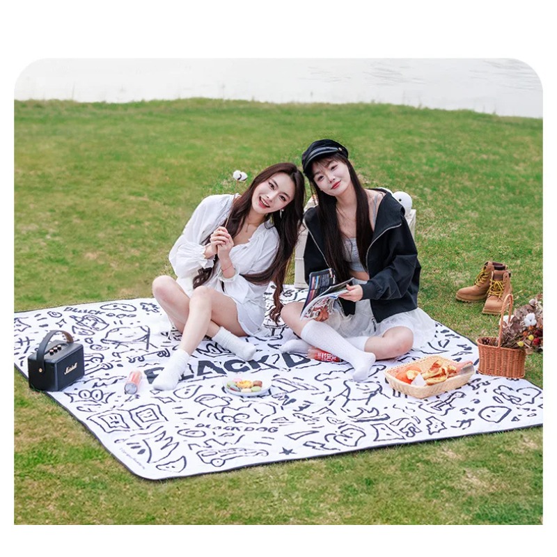 Outdoor Camping Mats Large - BLACK DOG Tourism Folding Workout Cushion