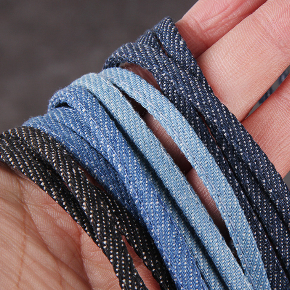 Paracord Bracelet - 5meters 5mm Denim Strap Falt Cord