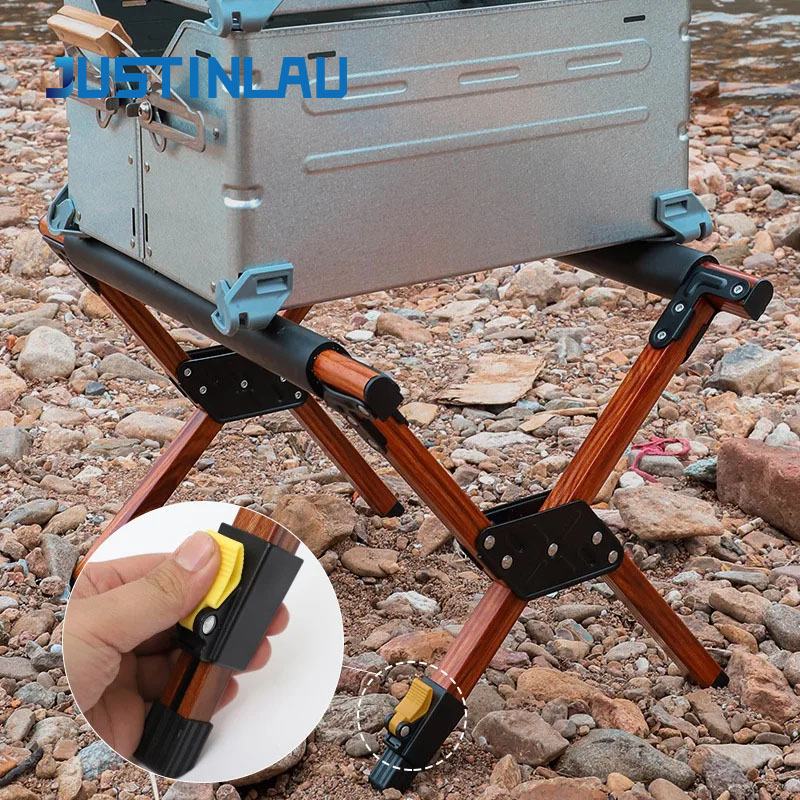 Outdoor Camping Folding Storage Box - JUSTINLAU Portable Adjustable Foldable Camping Storage