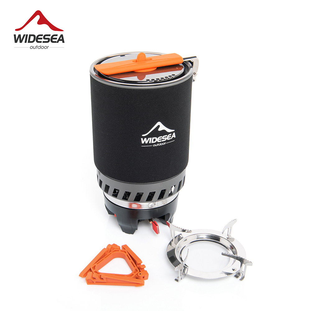Outdoor Camping Kitchen Table - Widesea Camping Cooking System with Heat