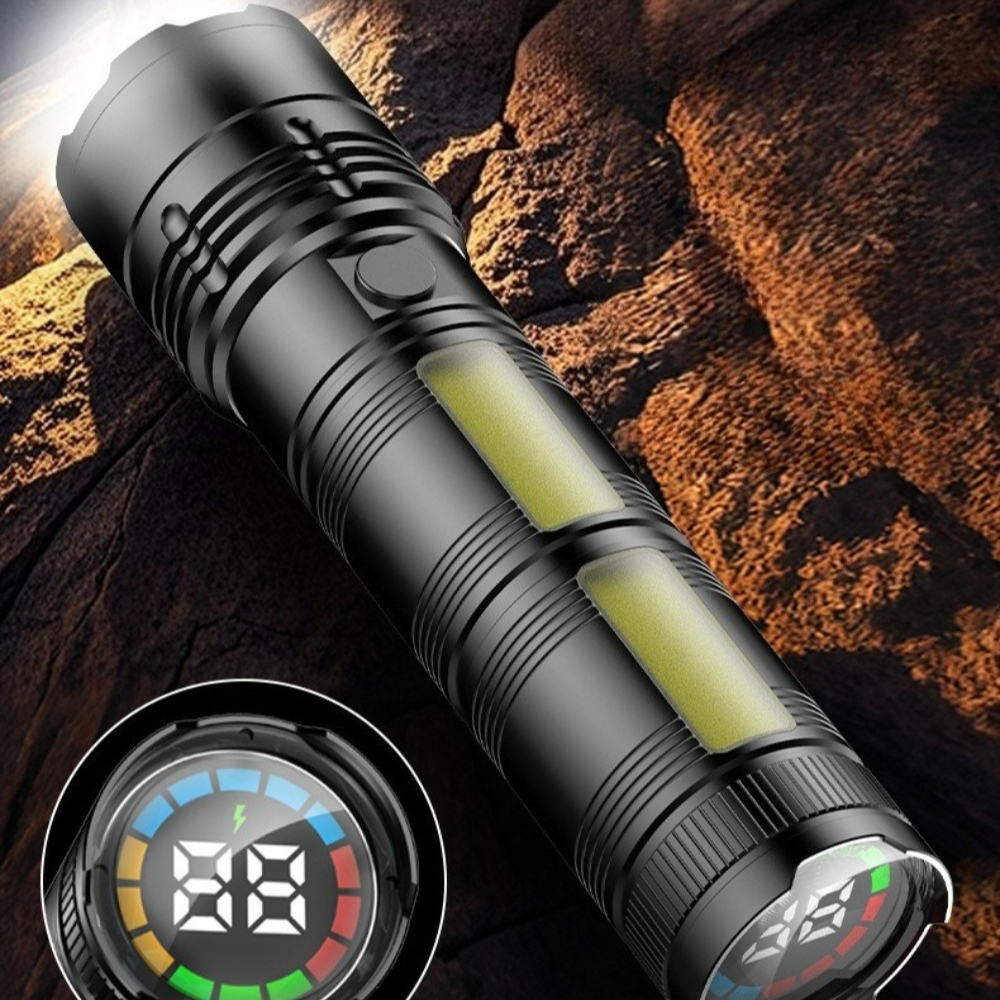 Outdoor Camping Lights - Strong Light LED Flashlight COB Side