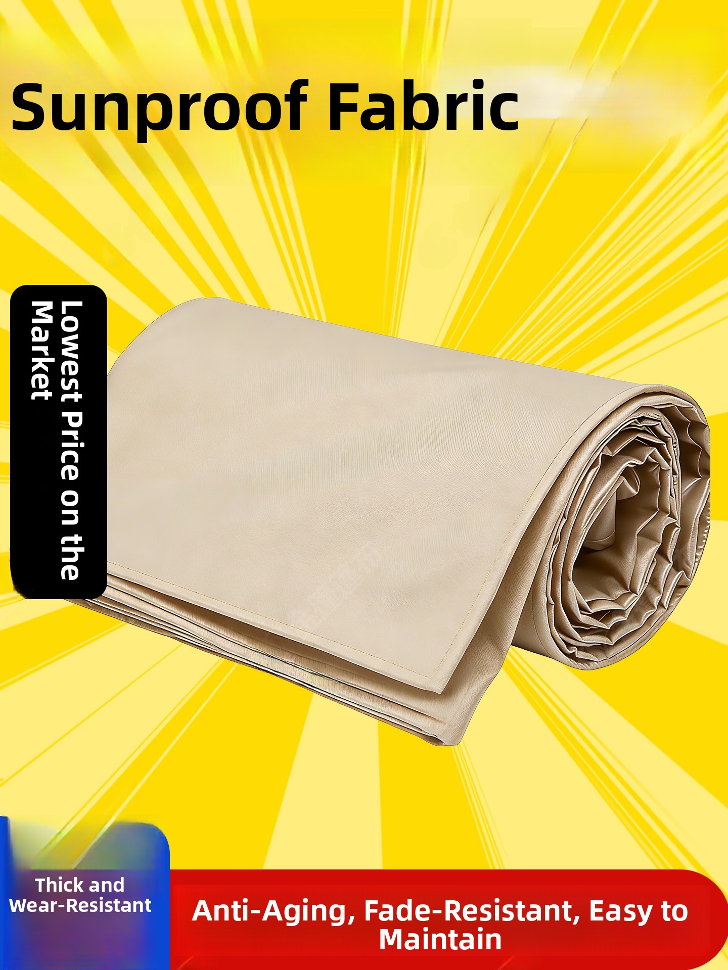 Outdoor Camping Equipment - Thick Oxford Cloth Sunshade Waterproof Rainproof