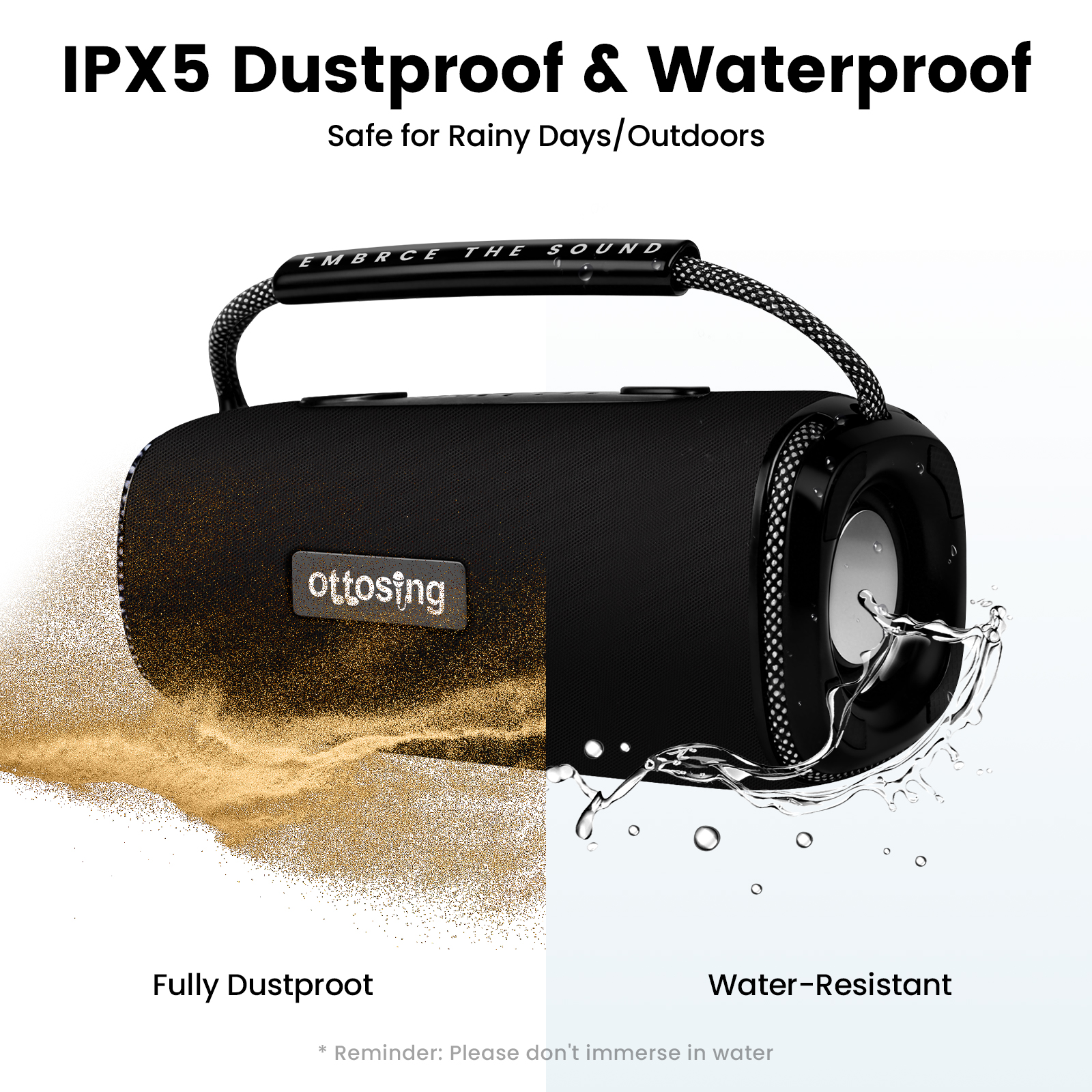 Outdoor Camping Tv - Subwoofer Bluetooth Speaker Portable Wireless Radio
