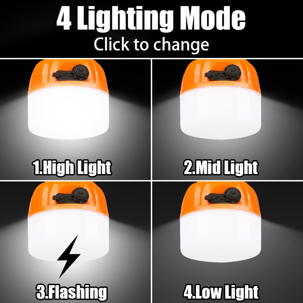 Portable Mini Camping Lamp 4 L - Outdoor Camping Lights recensione e prezzo
