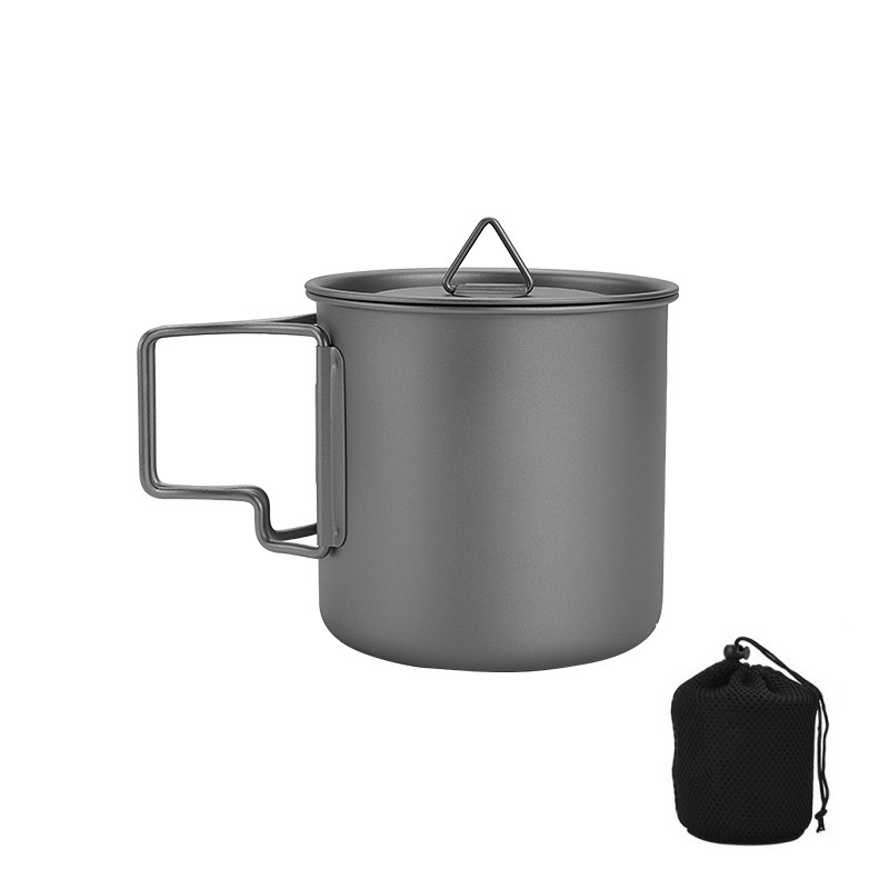 Titanium Camping Mug with Fold - Outdoor Camping Kitchen Table recensione e prezzo