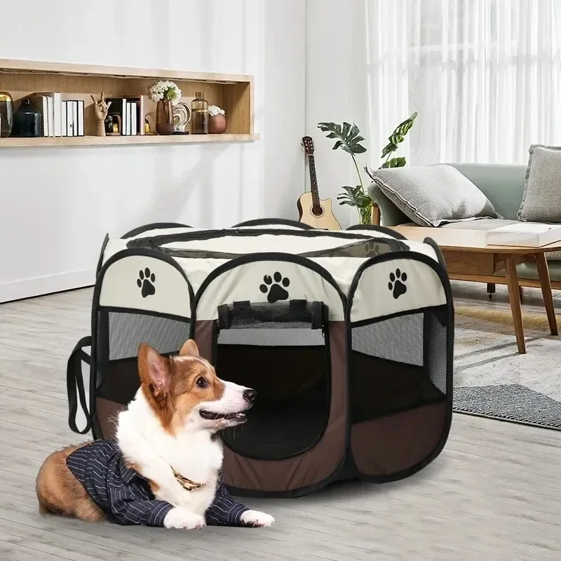 Portable Foldable Pet Cage Oct - Outdoor Camping Dog Kennel recensione e prezzo