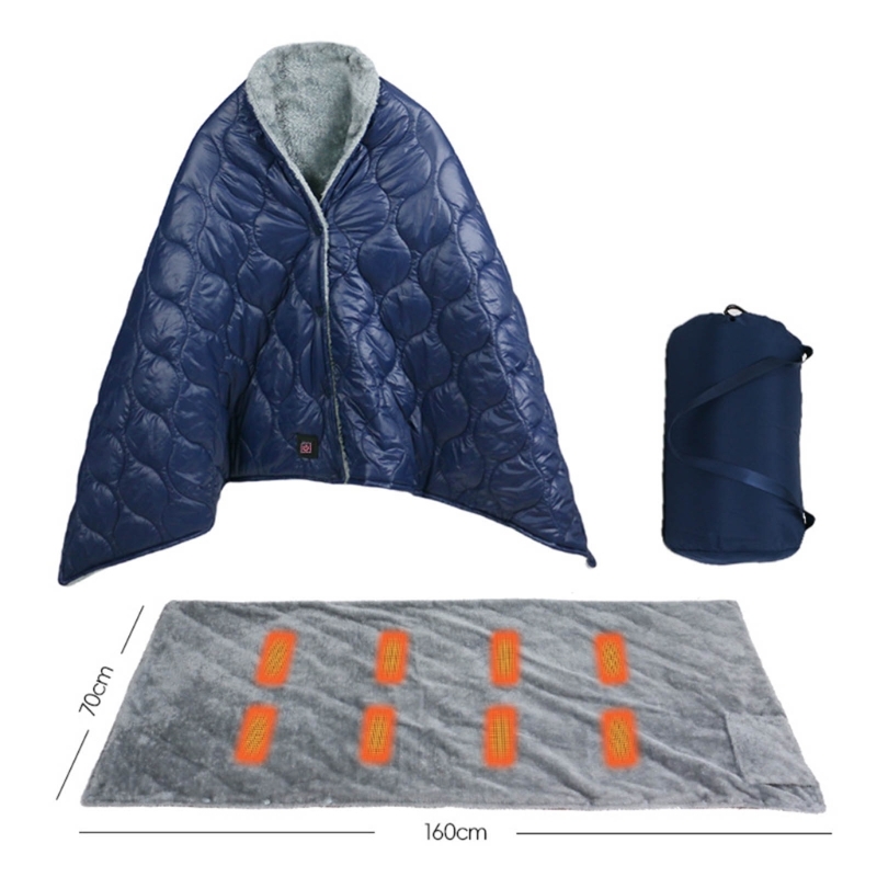  Electric Camping Blanket 160x - Outdoor Camping Heated Blanket recensione e prezzo