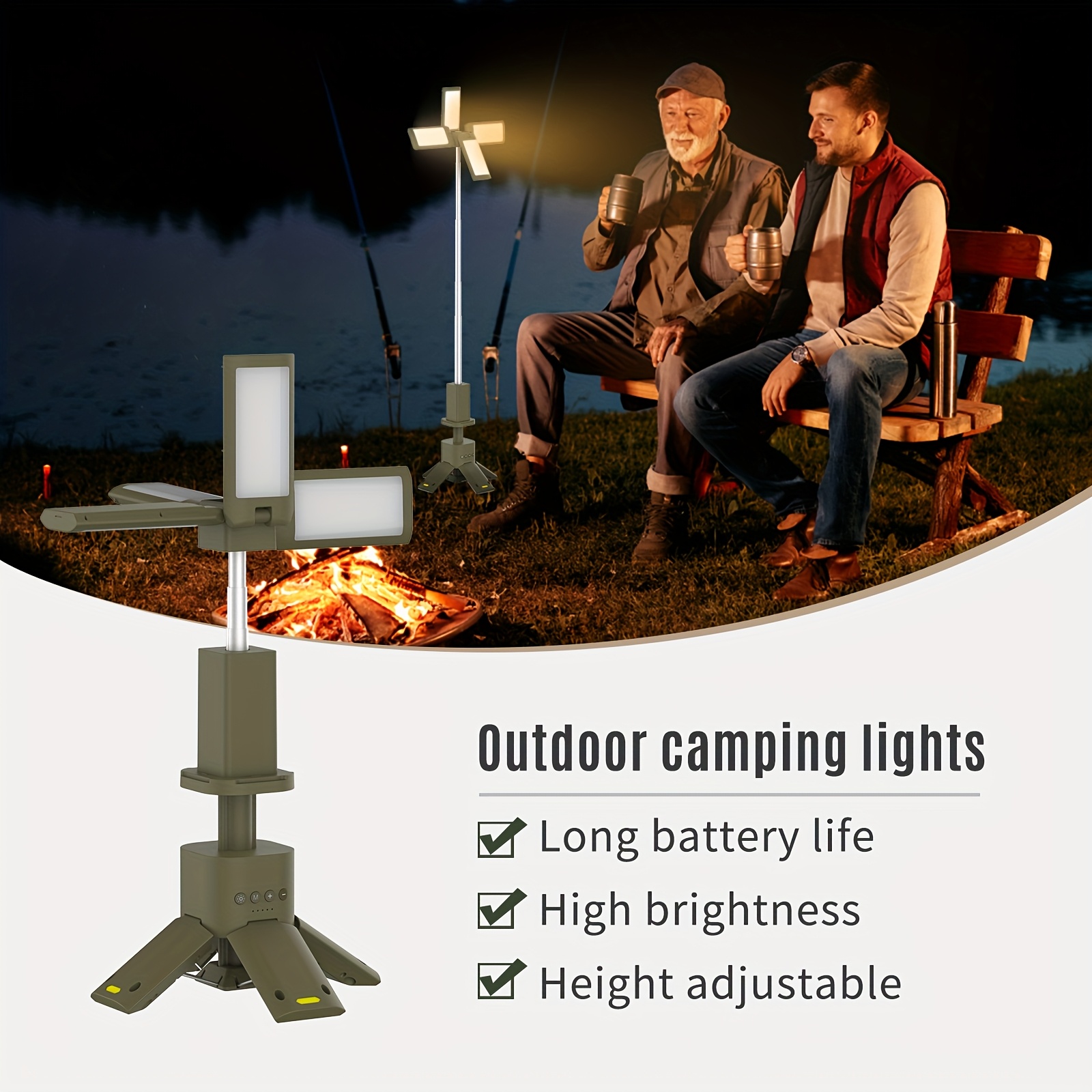 Camping Lantern, 14000mAh Rech - Outdoor Camping Lights recensione e prezzo