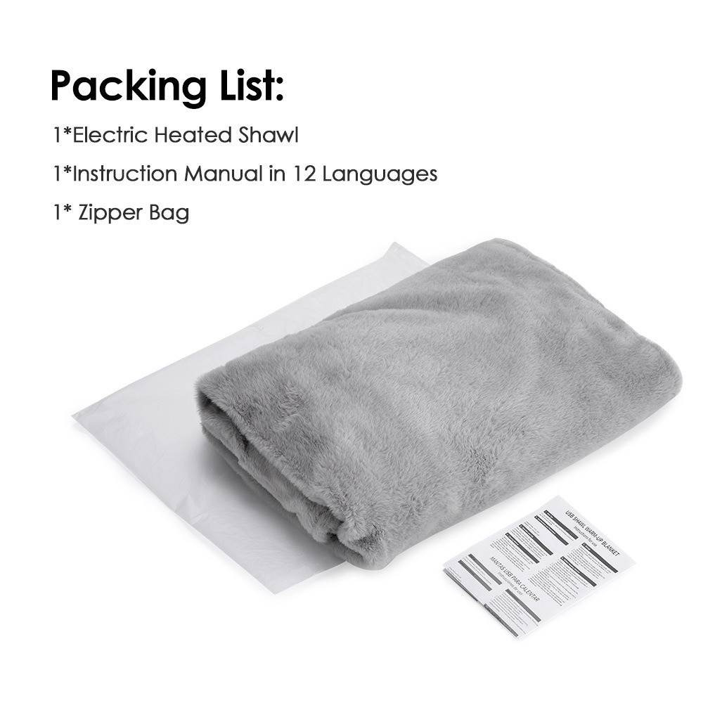 High Quality Wearable USB Elec - Outdoor Camping Heated Blanket recensione e prezzo