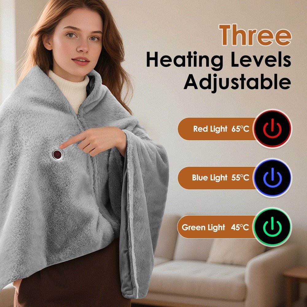 High Quality Wearable USB Elec - Outdoor Camping Heated Blanket recensione e prezzo