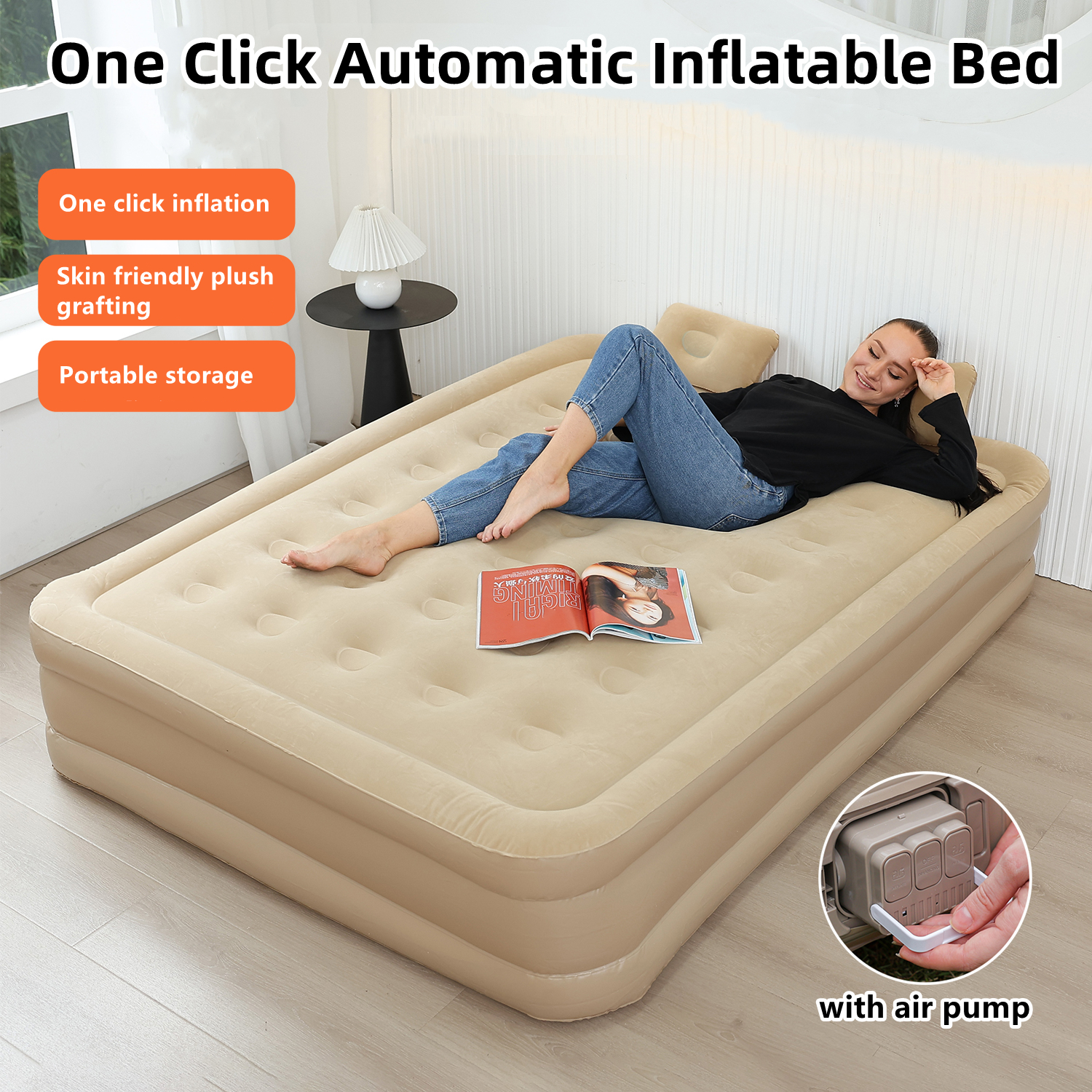 Interior Air Mattress Glamping - Outdoor Camping Mat recensione e prezzo