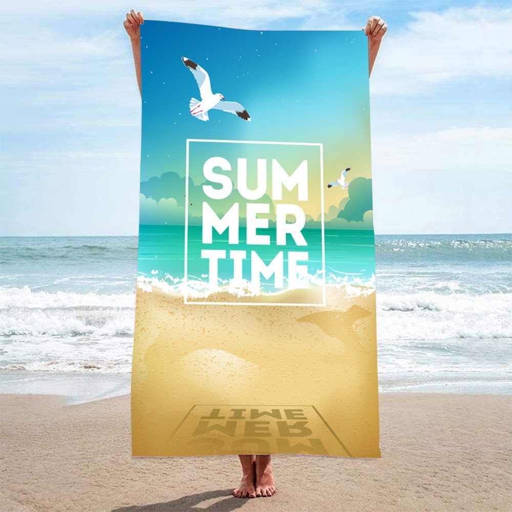 Letter Palm Tree Beach Towel 1 - Outdoor Camping Mat recensione e prezzo