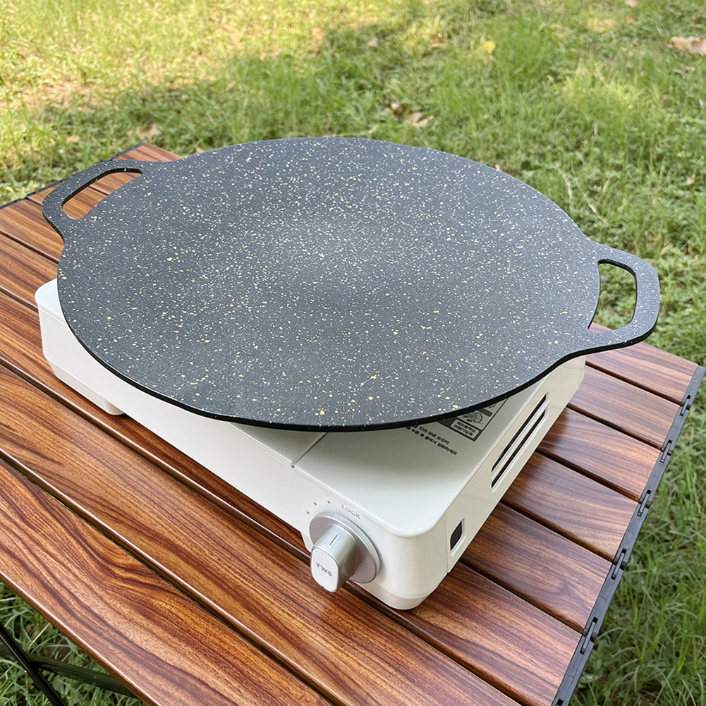 Round Baking Dishes Pans Non-s - Outdoor Camping Griddle recensione e prezzo
