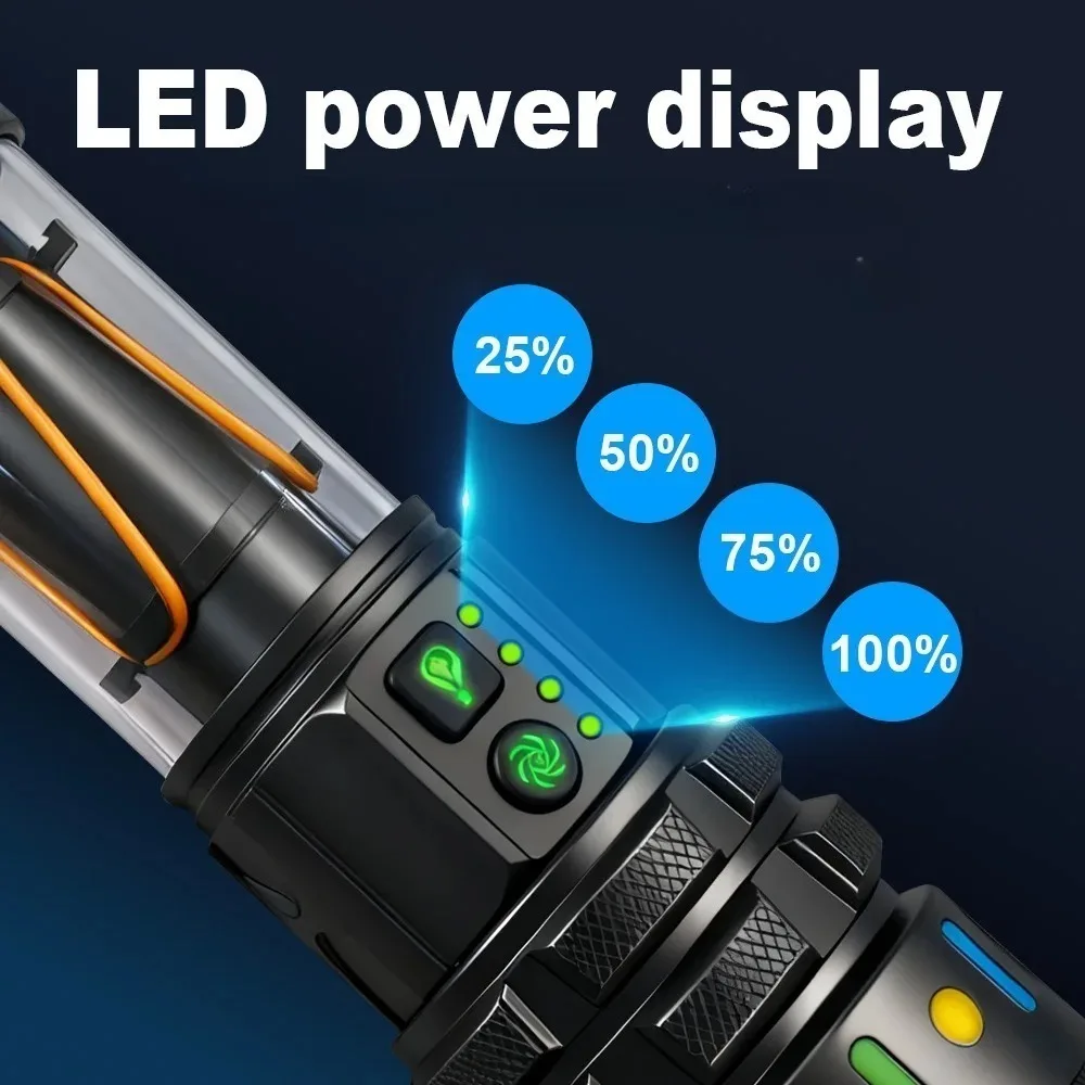 Rechargeable Torch High Lumens - Outdoor Camping Lights recensione e prezzo