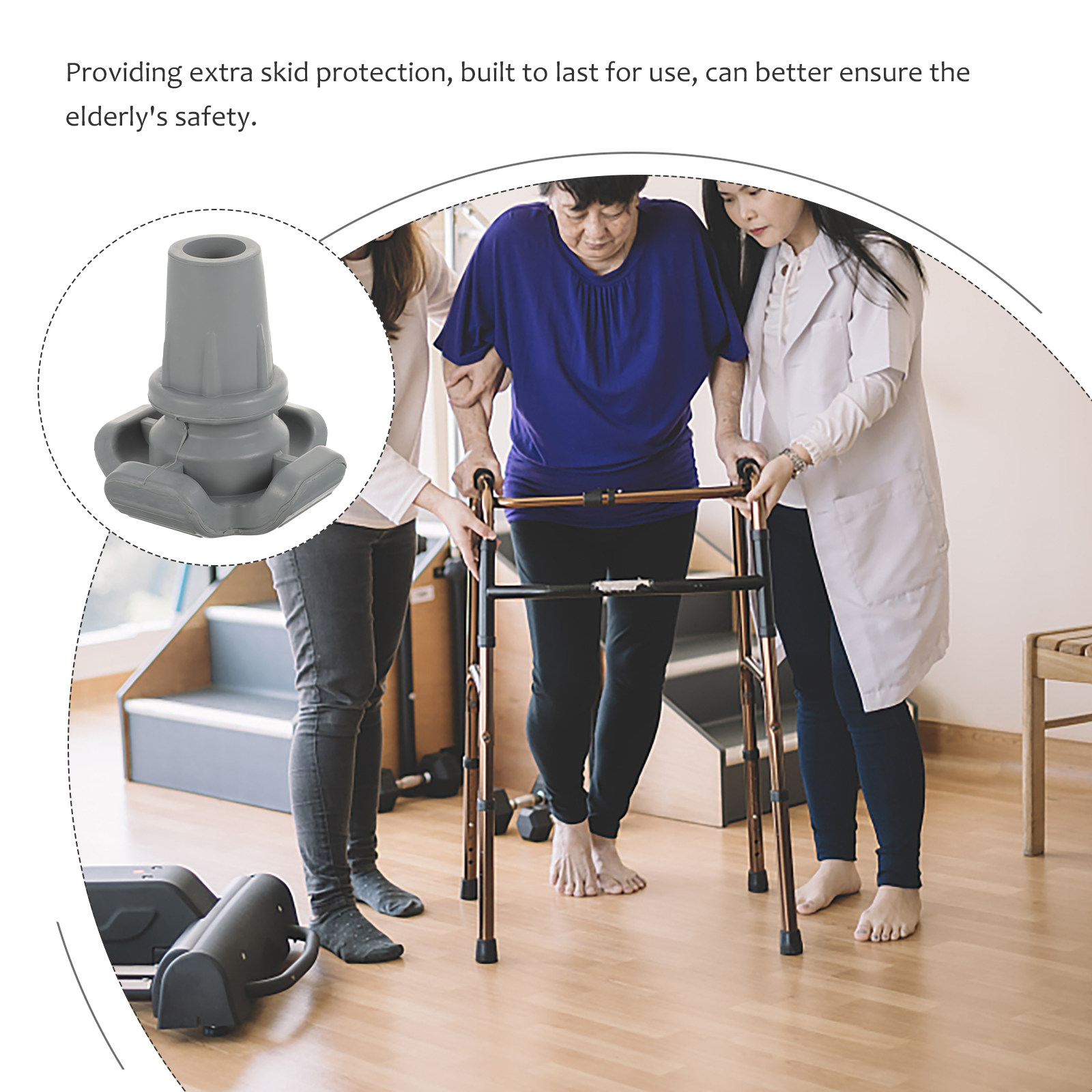 Thickened Rubber Crutch Tips R - Trekking Poles recensione e prezzo