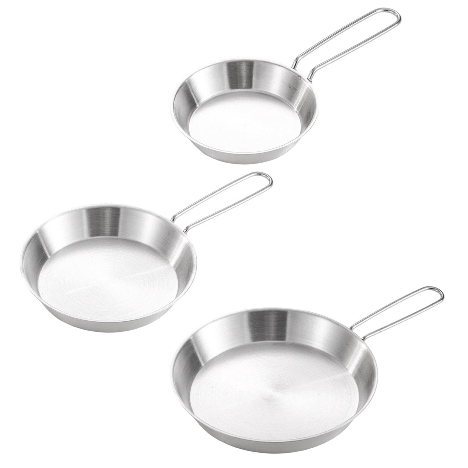 Stainless Steel Camping Fry Pa - Outdoor Camping Griddle recensione e prezzo