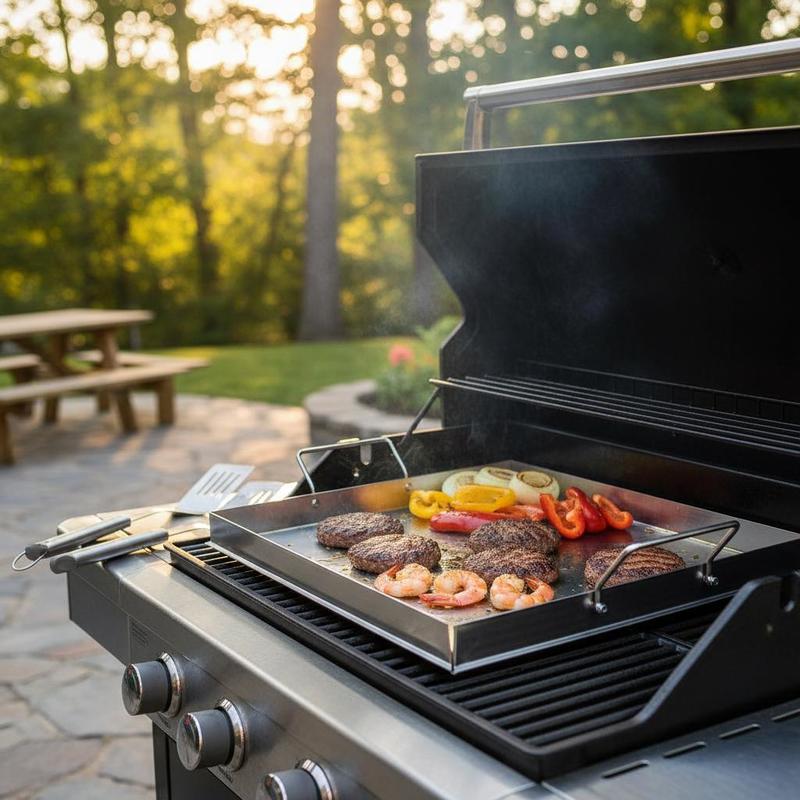 Universal Flat Top Griddle 18x - Outdoor Camping Griddle recensione e prezzo