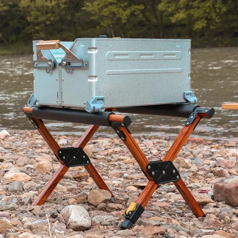 JUSTINLAU Portable Adjustable  - Outdoor Camping Folding Storage Box recensione e prezzo