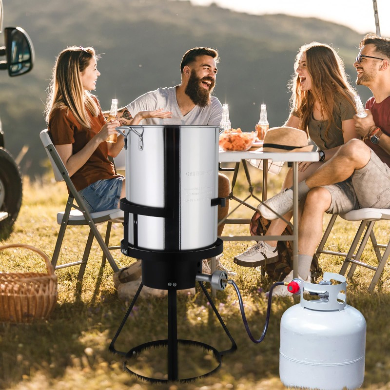 30QT Stainless Steel Turkey Fr - Outdoor Camping Stove recensione e prezzo