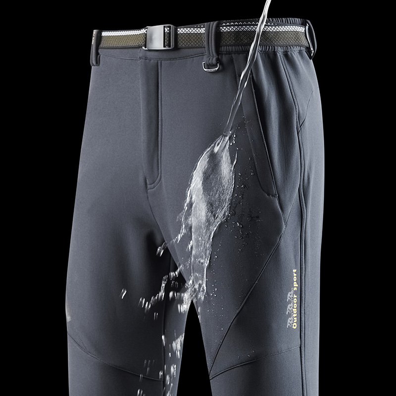 Men's Hiking Pants Softshell O - Outdoor Camping In Winter recensione e prezzo