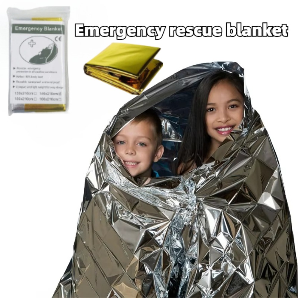 Emergent Blanket Mylar Thermal - Outdoor Camping Heated Blanket recensione e prezzo