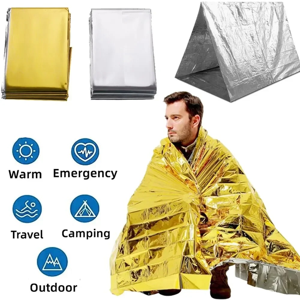 Emergent Blanket Mylar Thermal - Outdoor Camping Heated Blanket recensione e prezzo