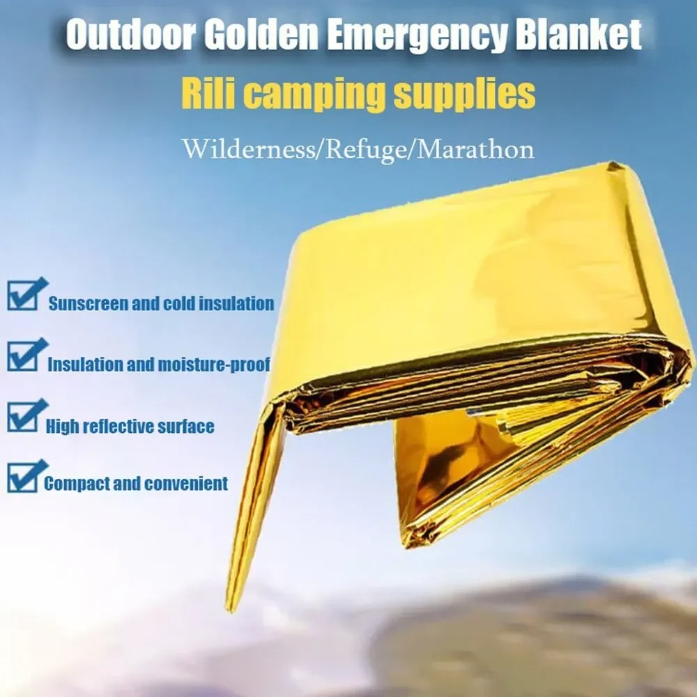 Emergent Blanket Mylar Thermal - Outdoor Camping Heated Blanket recensione e prezzo