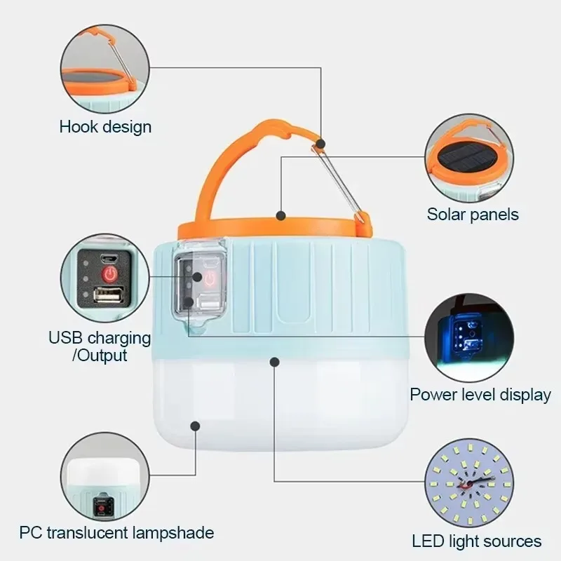 Solar Camping Lantern Recharge - Outdoor Camping Bbq recensione e prezzo