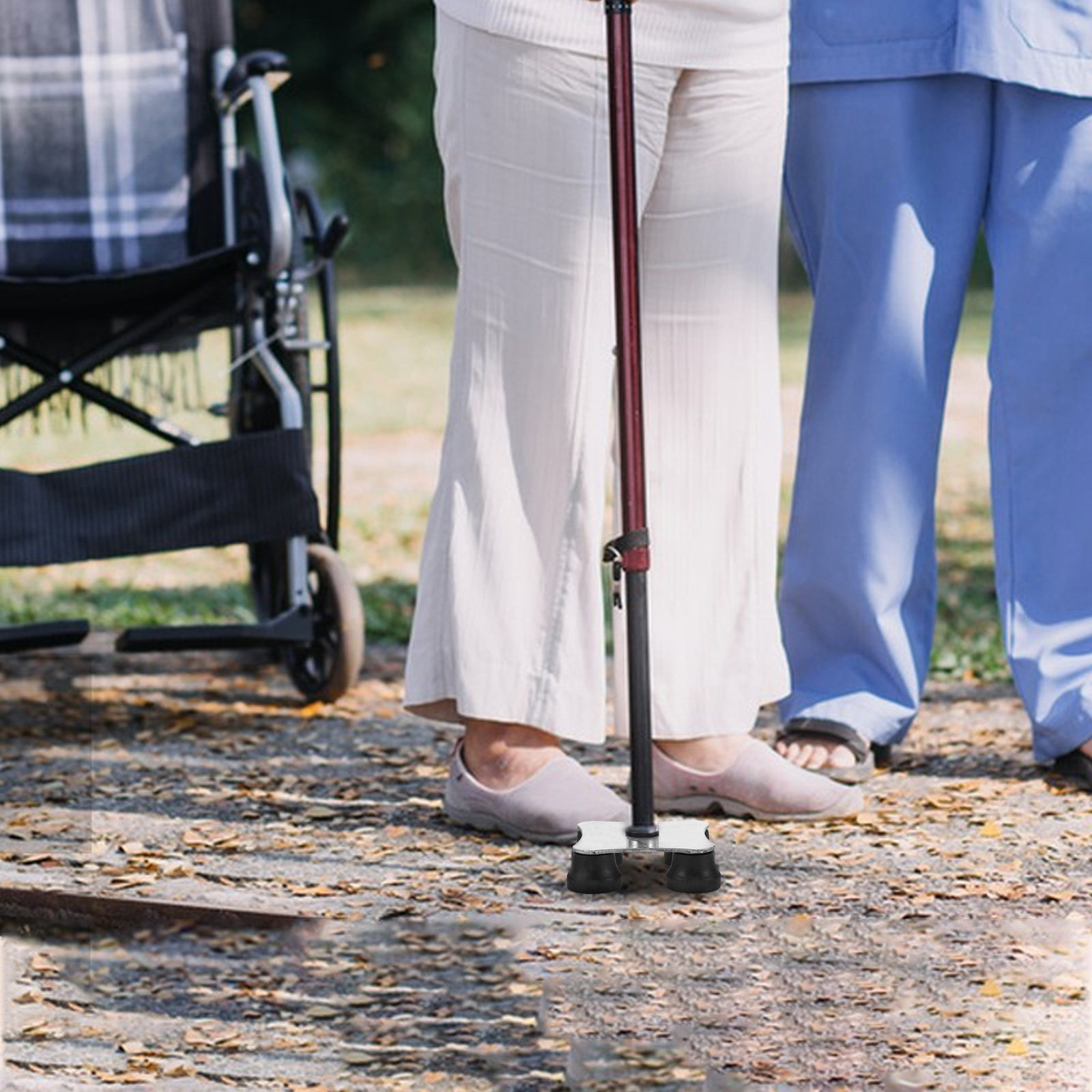 Non Skid Quad Cane Tip Replace - Trekking Poles recensione e prezzo