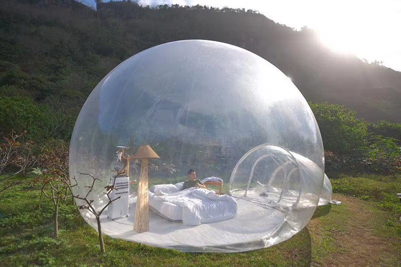 3M Outdoor Huge Inflatable Toy - Outdoor Camping Inflatable Bubble Tent Large Diy Home recensione e prezzo