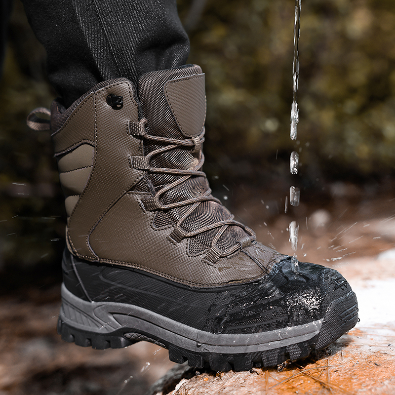 Winter Plush Warm Men Snow Boo - Outdoor Camping In Winter recensione e prezzo
