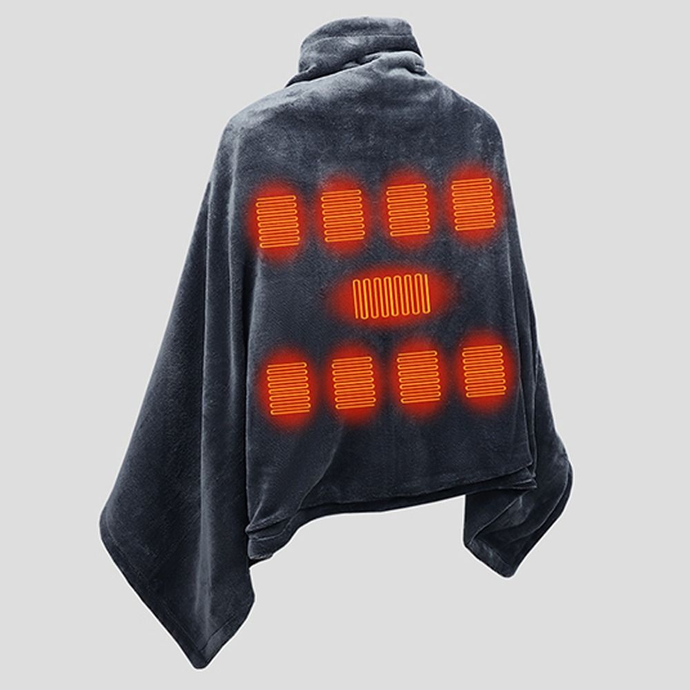 Fashion Wearable USB Electric  - Outdoor Camping Heated Blanket recensione e prezzo