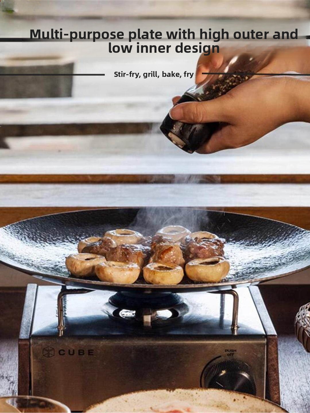 Outdoor Cast Iron Charcoal Gri - Outdoor Camping Bbq recensione e prezzo