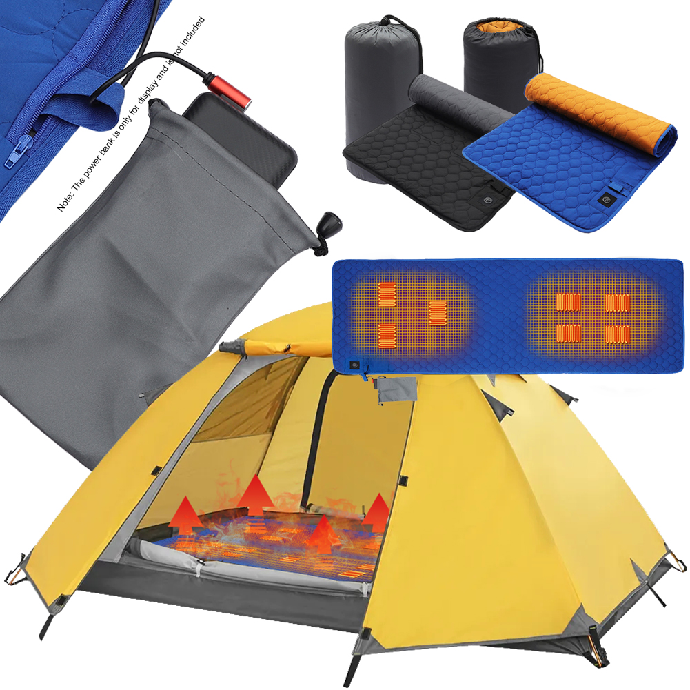 7 Zones Camping Heated Mattres - Outdoor Camping Heated Blanket recensione e prezzo
