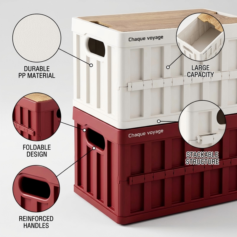 New multi-functional outdoor c - Outdoor Camping Folding Storage Box recensione e prezzo