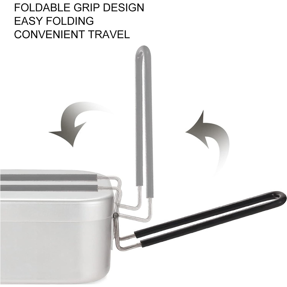 800ML Aluminum Lunch Boxes Out - Outdoor Camping Kitchen Table recensione e prezzo