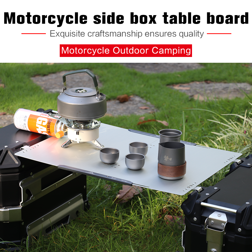 Motorcycle aluminum alloy fold - Outdoor Camping Folding Storage Box recensione e prezzo