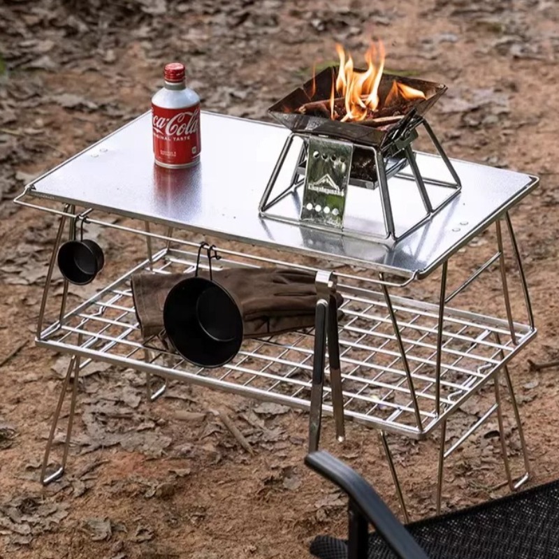 Outdoor Portable Folding Table - Outdoor Camping Kitchen Table recensione e prezzo