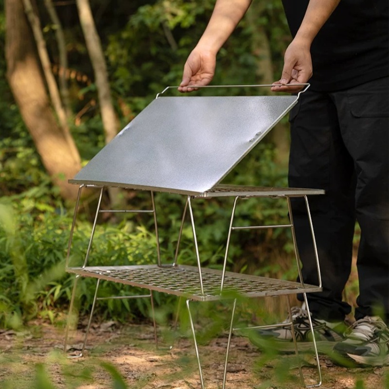 Outdoor Portable Folding Table - Outdoor Camping Kitchen Table recensione e prezzo