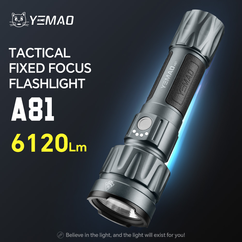 YEMAO-A81 6210LM Flashlight, U - Outdoor Camping Lights recensione e prezzo