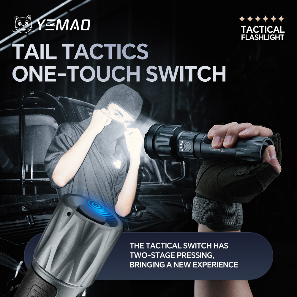 YEMAO-A81 6210LM Flashlight, U - Outdoor Camping Lights recensione e prezzo