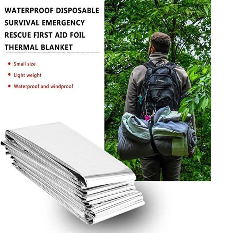 Emergent Blanket Mylar Thermal - Outdoor Camping Heated Blanket recensione e prezzo