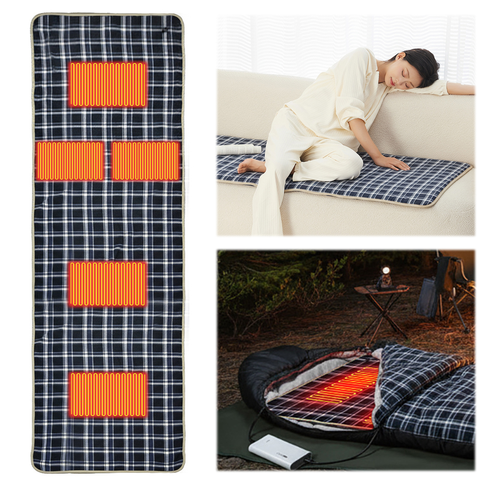 Home Electric Blanket USB Slee - Outdoor Camping Heated Blanket recensione e prezzo
