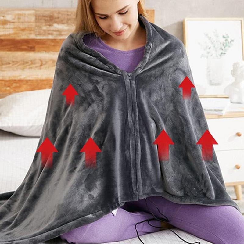 Heated Shawl Wraps Heating Ele - Outdoor Camping Heated Blanket recensione e prezzo