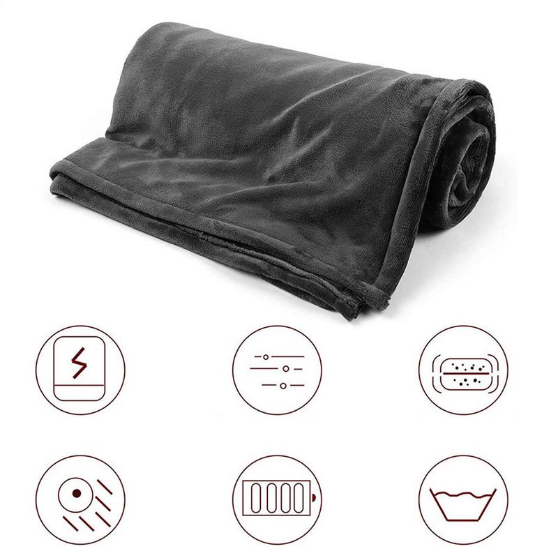Heated Shawl Wraps Heating Ele - Outdoor Camping Heated Blanket recensione e prezzo