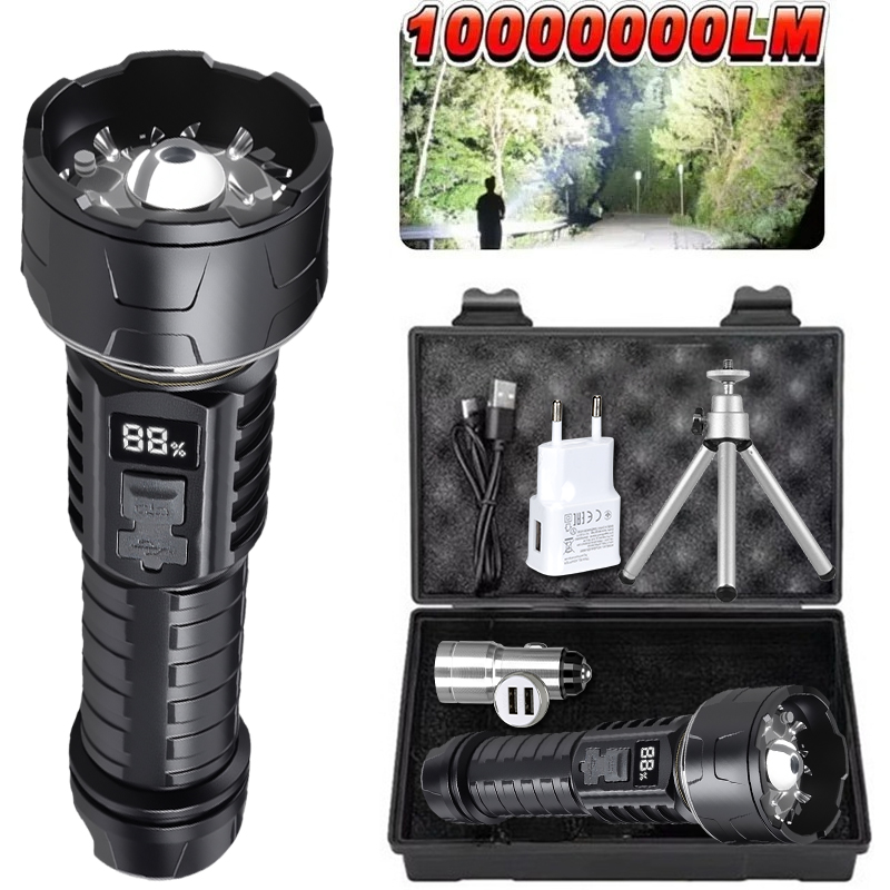 COB LED Flashlight Rechargeabl - Outdoor Camping Lights recensione e prezzo
