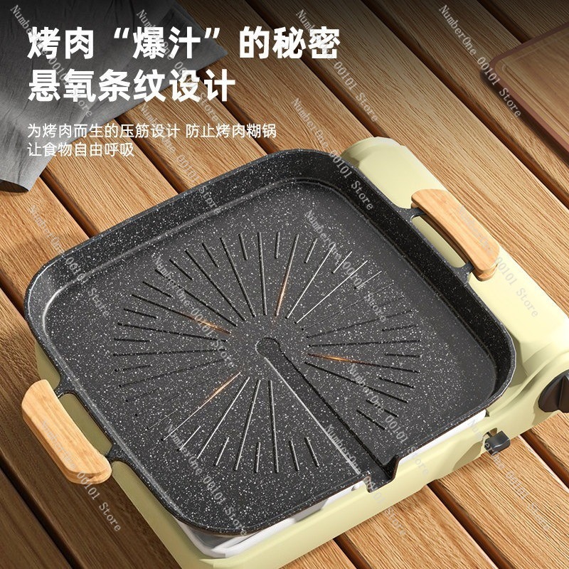 Outdoor Maifan Stone BBQ Grill - Outdoor Camping Griddle recensione e prezzo