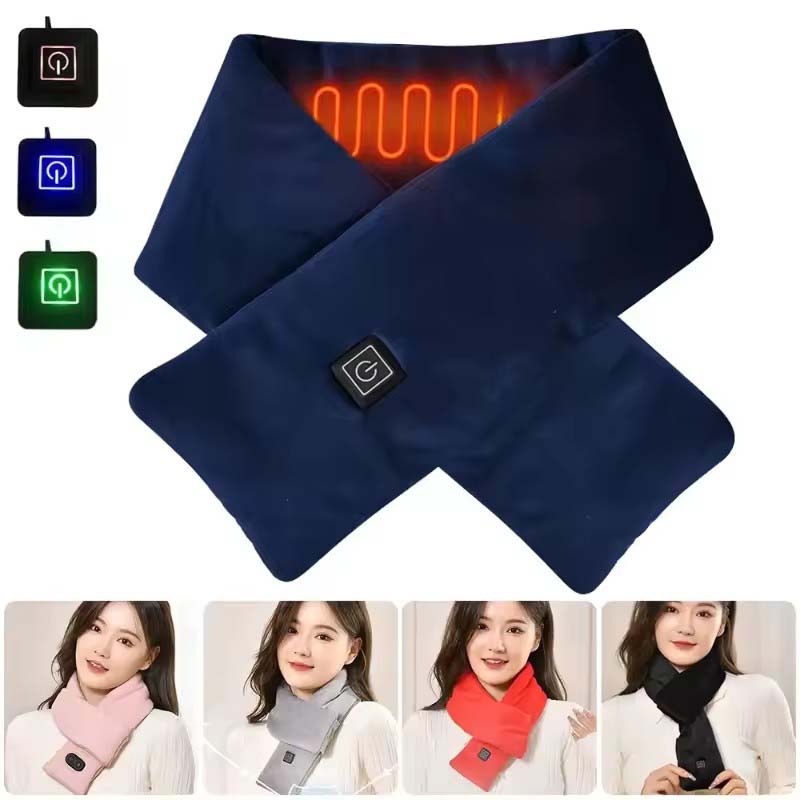USB Women Men Heating Scarf Te - Outdoor Camping In Winter recensione e prezzo